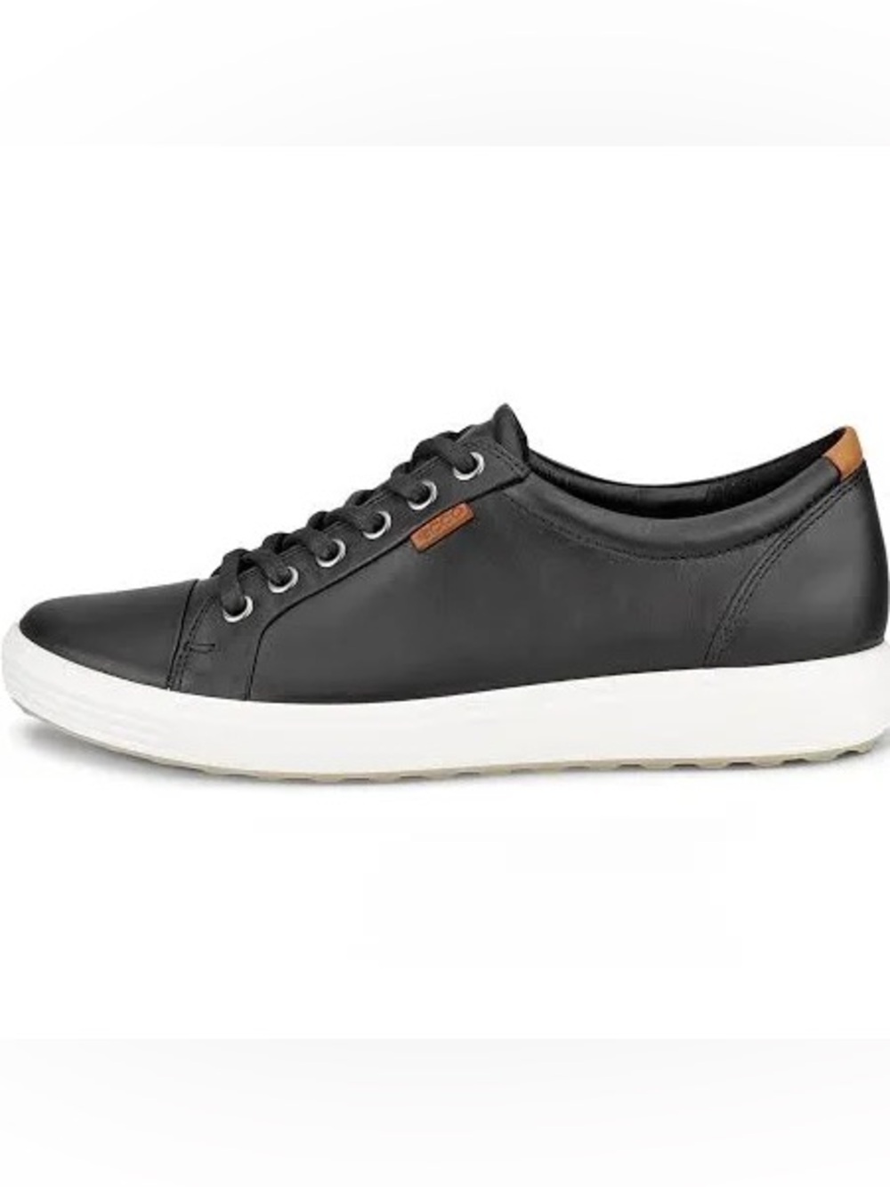 ECCO Leather Lace Up Sneakers Extra Width Size 42/ Sz 11.5